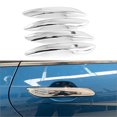 thumbnail image 1 of 4 Pcs Garniture de Poignée de Porte Extérieure de Voiture ABS pour Hyundai pour Elantra 2021 Chrome, 1 of 4