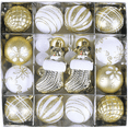 thumbnail image 2 of PONPRNGY Christmas Ball 44pc Set of Painted Plastic Electroplated Balls for Christmas Decoration, 2 of 4