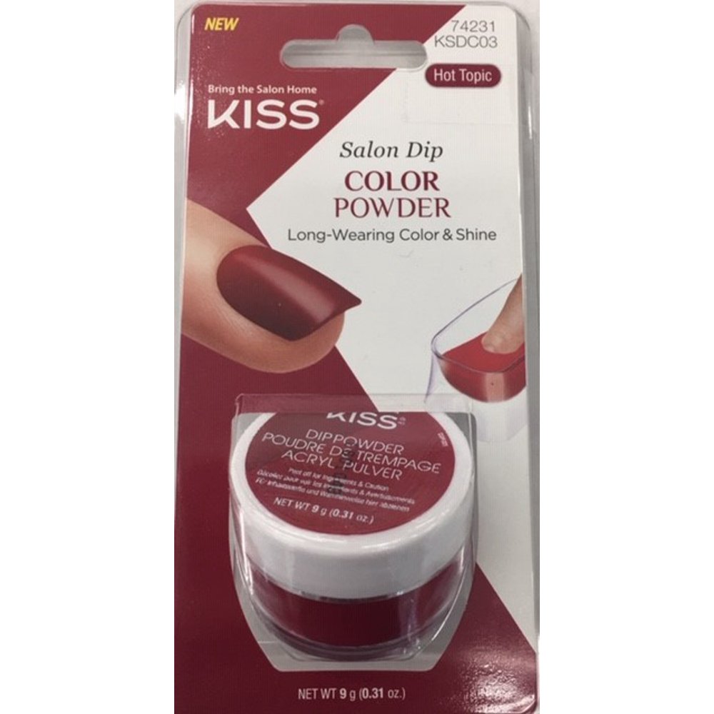 Kiss Dip Color Powder Hot Topic