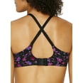 thumbnail image 4 of Maidenform® Comfort Devotion® Tailored Full Coverage T-Shirt Bra Floral Embroidery Print/Black 36B Women's, 4 of 4