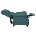 thumbnail image 6 of Homesvale Cari Pushback Recliner Chair, Blue Linen, 6 of 7