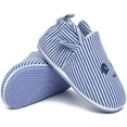 thumbnail image 2 of Infant Baby Boys Girls Slipper Soft Sole Non Skid Sneaker Moccasins Toddler First Walker Cirb House Shoes, 2 of 7
