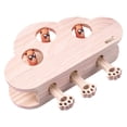 thumbnail image 1 of Shape Cat Punch Game Interactive Mouse Game Solid Wooden Play Toy, Easy To Use - muñeca Sunnimix Gato rascando la bola, 1 of 7