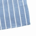 thumbnail image 6 of FNFYFH Button Down Shirts for Women Oversized Boyfriend Collared Striped Shirt Casual Long Sleeve Business Work Blouse Tops, 6 of 6