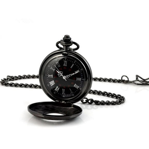 Vintage-Inspired Pocket Watch with Chain Retro Style Practical Timepiece, Diameter 47mm