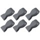 thumbnail image 1 of 6 PCS Toalla Mano Toallero La Hoja para (gris), 1 of 8