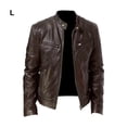 thumbnail image 1 of Baohd Cool Appearance Motorcycle Jacket Windproof Warm Wide Application Made With Cotton Jackets brown L, 1 of 6