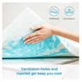 thumbnail image 4 of Mattress Topper, Twin Size Cooling Memory Foam Bed Toppers, 3 Inch Soft Mattress Pads for Sofa, RV, , Certified, 4 of 7