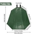 thumbnail image 6 of Enroslu Pack of 2 Tree Watering Bags, 20 Gallon Tree Watering Bags for Trees, Tree Bags Made of Durable PVC Material, Ideal Watering in the Garden, 6 of 6