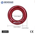 thumbnail image 2 of Anilla de Rappel NewDoar 25kN Dorada Grande en O para Escalada en Roca, 2 of 8