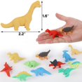 thumbnail image 2 of Juego de gomas de borrar para lápices Clayees, 72 piezas, rompecabezas 3D con forma de dinosaurio, 2 of 7