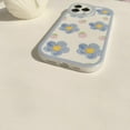 thumbnail image 6 of Case Compatible for iPhone 7 Plus/iPhone 8 Plus, Cute Flower Soft TPU Protective Bumper Cover Women Girls, Blue Floral Pattern Phone Case for iPhone 7 Plus/iPhone 8 Plus (5.5 inch), 6 of 14