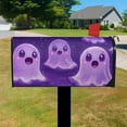 thumbnail image 3 of Cute Ghost Happy Halloween Mailbox Covers,Magnetic 18x21 Inch Mailbox Wrap Water Proof Reusable Fall Welcome MailBoxcovers for Garden Outdoor Decorative, 3 of 5