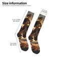 thumbnail image 2 of Salouo Western Skeleton Cowboy Horse Print Women's Men's Ankle Socks 1-pack Casual Athletic Socks for Unisex Adult Moisture-Wicking Socks for Daily Wear/Running/Sport, 2 of 8