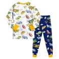 thumbnail image 5 of eczipvz Boys Pajamas Long Set 95% Cotton Sleepwear,Size 7-8 Years, 5 of 6