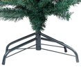 thumbnail image 3 of vidaXL Slim Artificial Pre-lit Christmas Tree with Ball Set Green 210 cm, 3 of 5