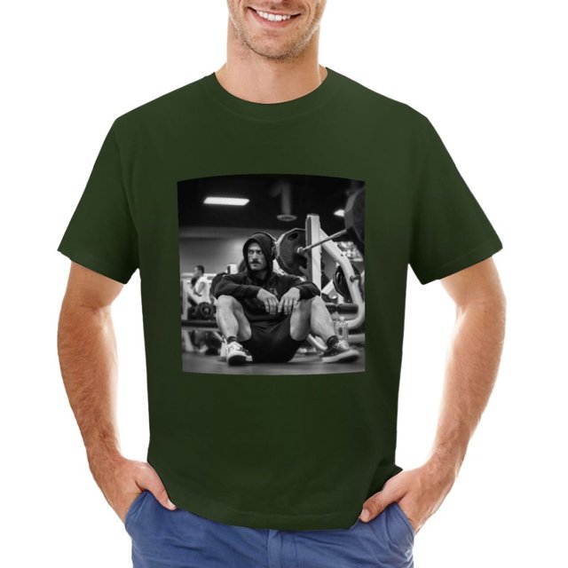Camiseta de manga corta para hombre, ropa de anime de la leyenda de culturismo, bufanda de Chris Bumstead, talla grande xuanjing unisex