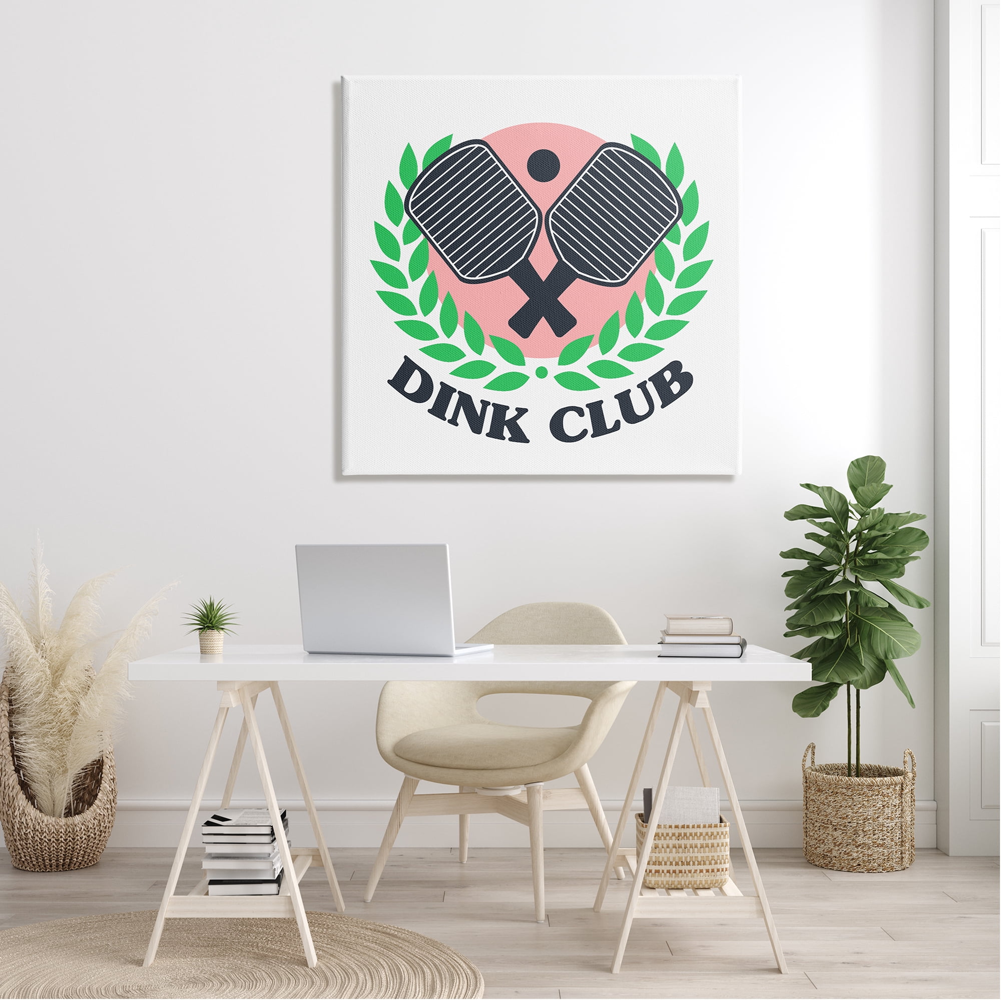 Stupell Dink Club Table Tennis Laurel Sports Painting Gallery Wrapped Canvas Print Wall Art