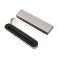 thumbnail image 3 of Kuntesetty Empty Hinged Tins Box Multipurpose Elegant Pen Holder for Student Pen Spoons Silver Sponge Lining, 3 of 9