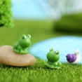 thumbnail image 3 of SHISUYAN 30 Pcs Mini Simulation Grenouilles Boîte Reptile Résine Ornements Paysagers, 3 of 8