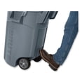 thumbnail image 4 of Vented Wheeled BRUTE Container, 32 gal, Plastic, Gray | Bundle of 2 Each, 4 of 6