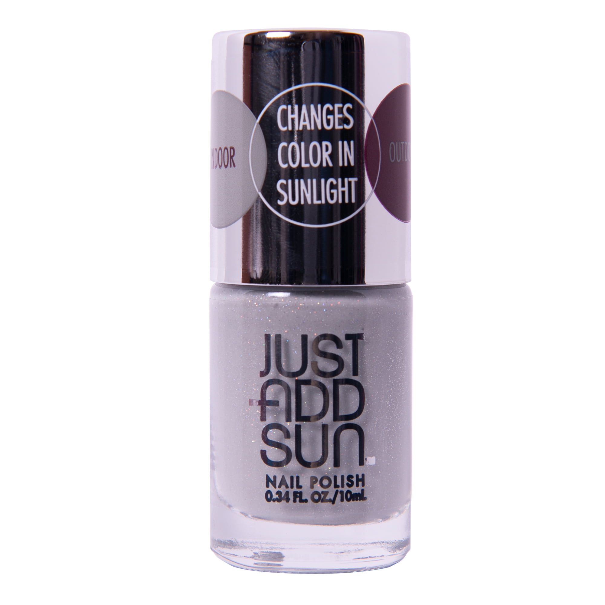 Del Sol Nail Polish NP Jas Silver Screen