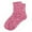 Hot Pink, variant on Sparkly Solid Color Slouch Socks, Fashionable Mid Calf Hosiery for Daily Wear, Casual Outfits and Carnival, Comfortable Stretch Fit