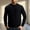 Black, variant on Twisted Pattern Mens Sweater Classic Turtleneck Pullover Tops Trendy Loose Fitness Thick Fall Sweaters Long Sleeve Cable Knit Sweaters