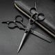 thumbnail image 4 of Juego de tijeras de peluquería profesionales de acero japonés de 15 cm con estuche., 4 of 4