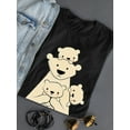 thumbnail image 3 of Image Conscious Polar Bear Family T-Shirt Womens -Jay Fleck Designs, Female Regular Fit, 3 of 4