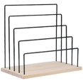 thumbnail image 1 of Jewelry Organizer Rack Earring Display Stand Colleagues 33X21X29.5CM Iron Wood Store 1Pcs, 1 of 4