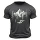 thumbnail image 1 of Camisa Casual de Cuello de la Tripulación de la Impresión de la Selva de Manga Corta Top Ligero de Poliéster para los Hombres, Camiseta de Manga Corta para el Uso Diario de Primavera Verano, 1 of 9