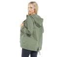 thumbnail image 4 of MixMatchy Women's Casual Lightweight Military Safari Anorak Utility Jacket, 4 of 7