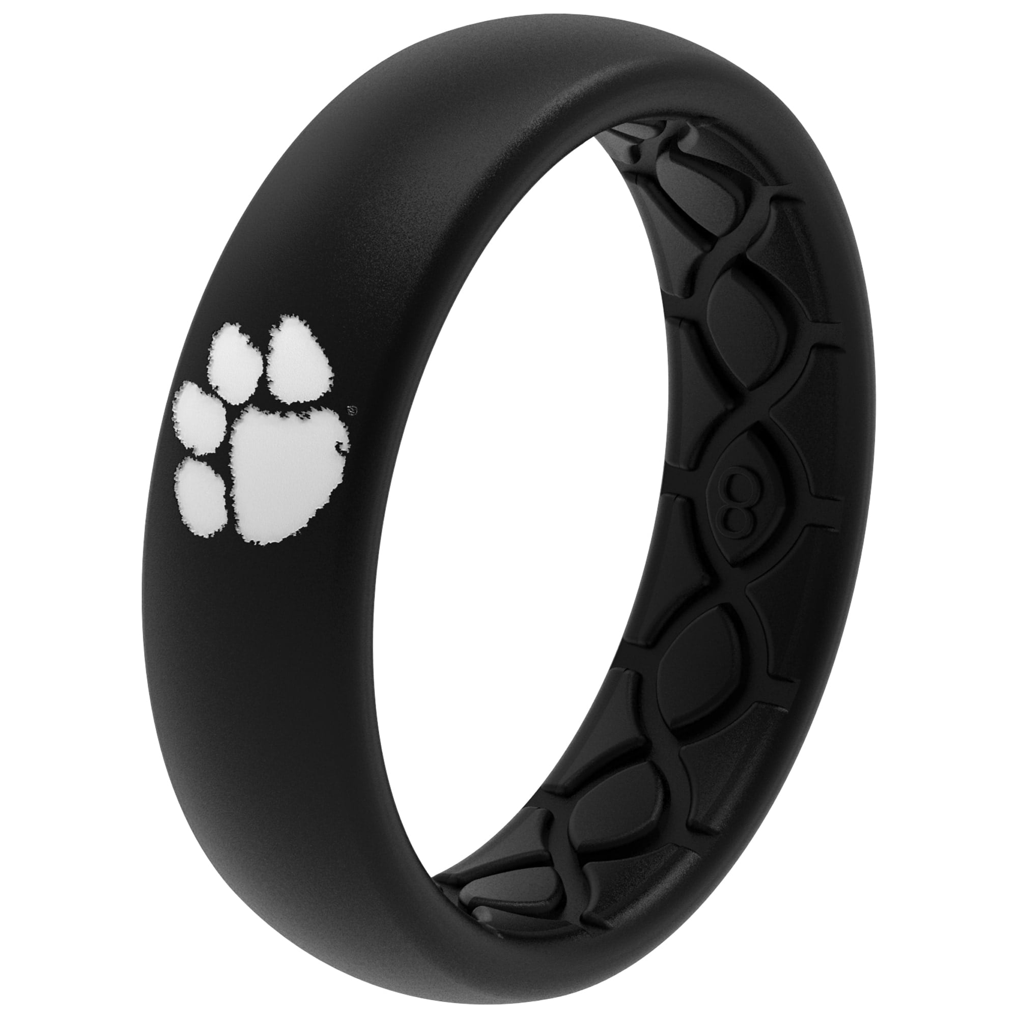 Women s Groove Life Black Clemson Tigers Engraved Ring Walmart