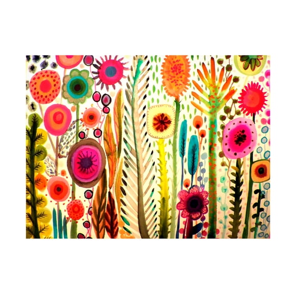 Trademark Fine Art Sylvie Demers Printemps Canvas Wall Art - 14x19