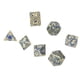 thumbnail image 1 of 7 Piezas de Juego de Dados Poliédricos de Metal Sólido Grabado con Patrón de Laberinto Juegos de Rol Juegos de Fiesta de Dados Juego de Mesa de Metal para el Hogar ANGGREK  Otros, 1 of 8