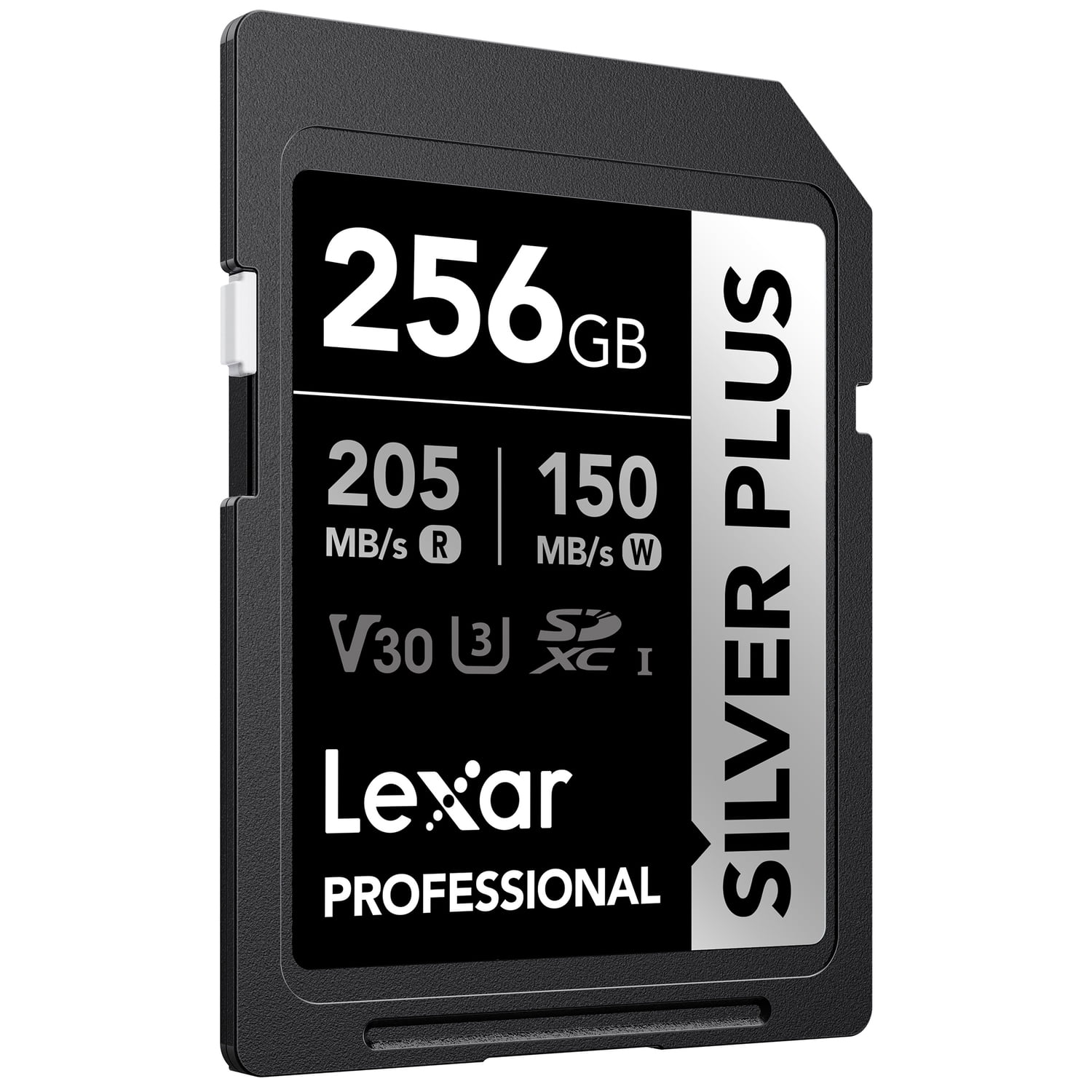 Lexar Professional SILVER PLUS SDXC UHS-I Card (256 GB), LSDSIPL256G-BNNNU