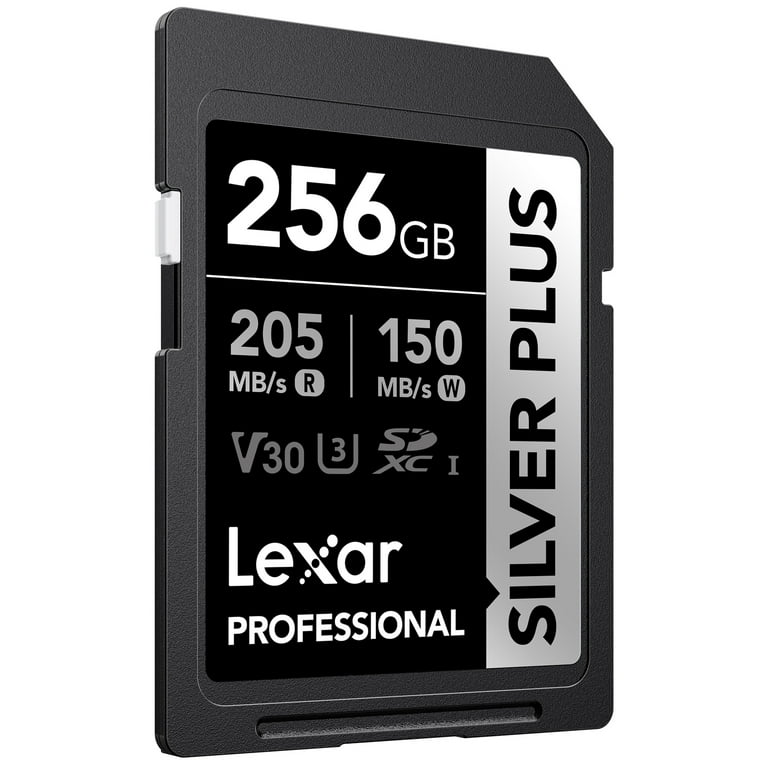 Lexar Professional SILVER PLUS SDXC UHS-I Card (256 GB