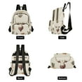 thumbnail image 4 of FORMRS Mini Backpack Purse for Women Quilted Travel Daypack Casual Shoulder Bag, Cowboy Pattern, 4 of 7