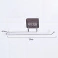 thumbnail image 3 of Soporte de Papel Higiénico Gloria de Acero Inoxidable Soporte de Toalla Estante de Cocina Autoadhesivo, 3 of 8