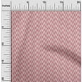 thumbnail image 2 of oneOone Cotton Poplin Twill Pink Fabric Geometric Dress Material Fabric Print Fabric By The Yard 56 Inch Wide, 2 of 4