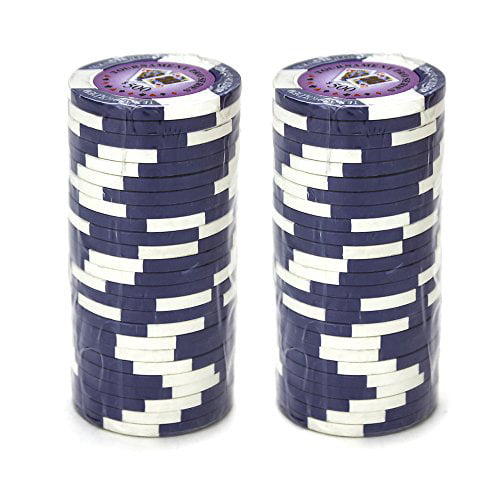 NEW 500 Tournament Pro 11.5 Gram Clay Poker Chips Set Aluminum Case Pick Chips 