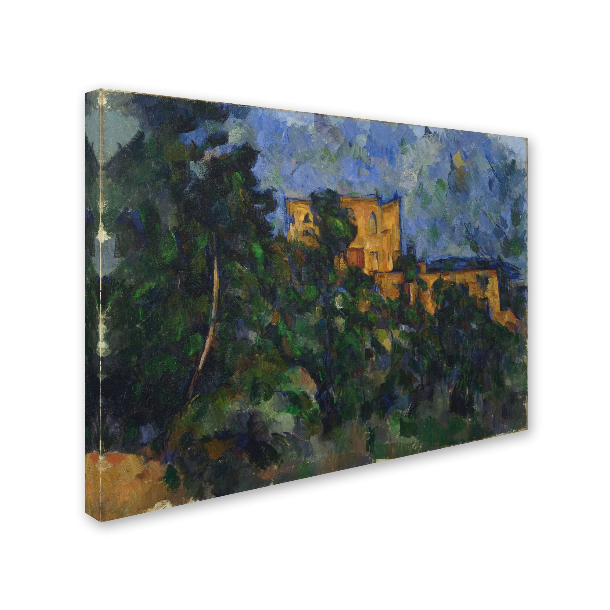 Trademark Fine Art 'Chateau Noir' Canvas Art by Cezanne
