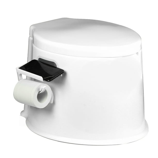 Singes 4color Camping Toilet Portable Travel Toilet Commode Potty With Removable Bucket Toilet Paper Holder 14 Height Walmart Com Walmart Com