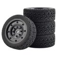 thumbnail image 1 of neumáticos de coche rc 4x Neumáticos Neumáticos Cubos Llantas Para Wltoys 144001 1/10 RC Car Model Acc Magideal neumáticos de coche rc, 1 of 7