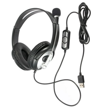 Surround Sound Stereo Gaming Headset Noise Cancelling Over Ear Headphones Headset with Mic, Bass, Soft Memory Earmuff for PC Computer Laptop