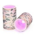 thumbnail image 7 of Yayeee Flameless Candles with Remote Flickering Battery Operated Multi Color Changing, Floral Design, 7 of 7