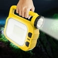 thumbnail image 5 of Limited Time Deal karymi Super Bright Flashlight USB Portable Camping Light -Powerful Torch Outdoor Lamp for Camping Hiking Outage Lights Emergency Lights with COB Side Light Camping Essentials, 5 of 6