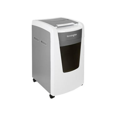 Kensington OfficeAssist Auto Feed Shredder A6000-HS Anti-Jam Micro Cut - Continuous Shredder - Micro Cut - 10 Per Pass - for shredding Paper, Staples, Paper Clip, Credit Card, Junk Mail, Glossy ...