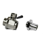 EZ Drain 1/2-20UNF Oil Drain Valve W/ Adapter Ford Truck F100 F200 Bronco Galaxy